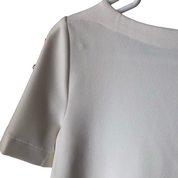 EUC Ann Taylor Short Sleeve Blouse -Size XS - Picture 6 of 8